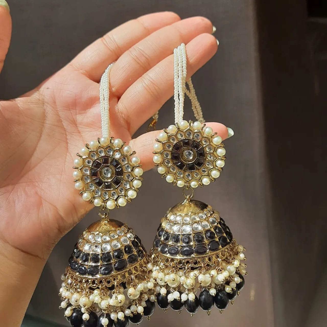 Buy New Model One Gram Gold Jhumka Earrings for Women