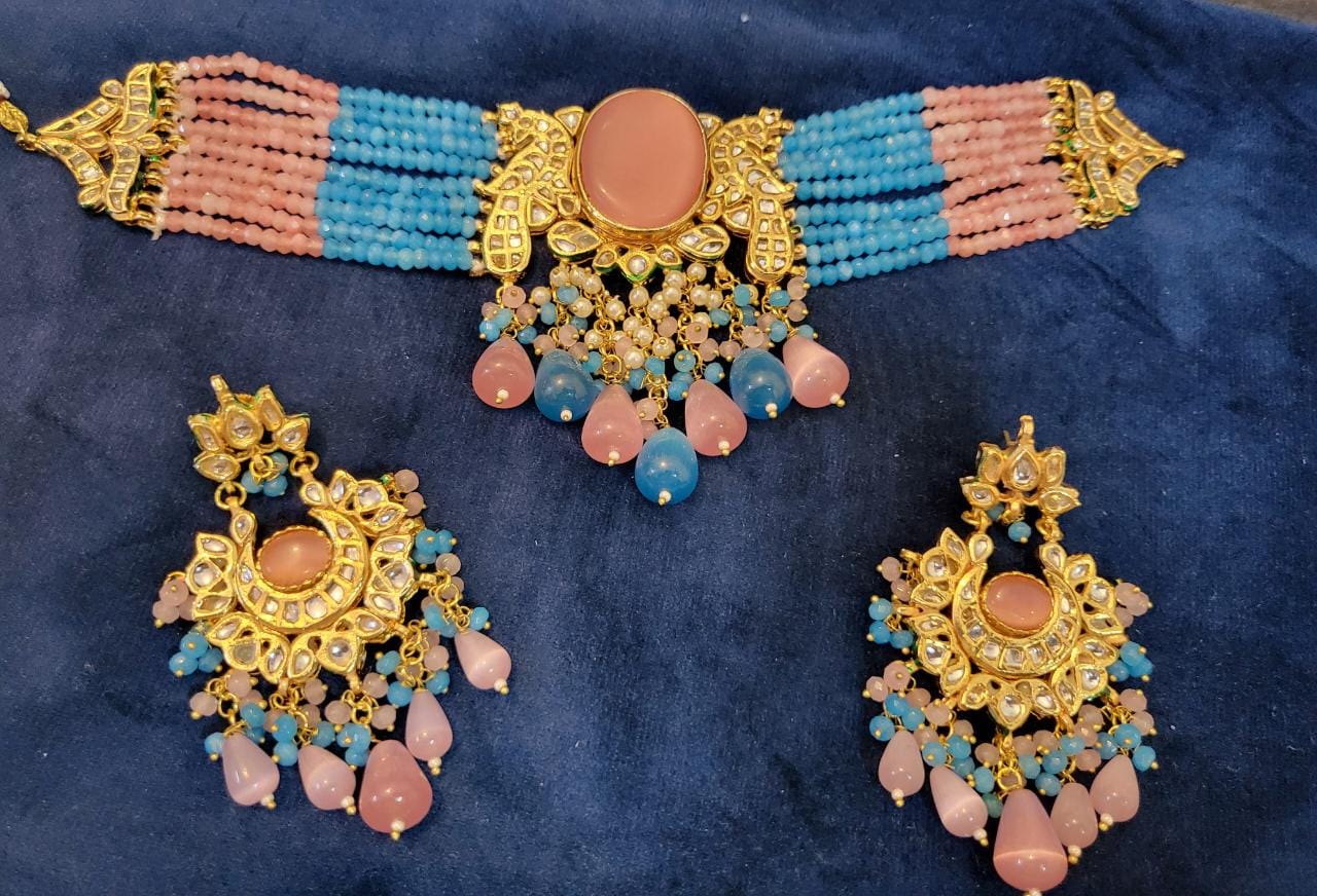 Traditional Indian Bridal Necklace Set