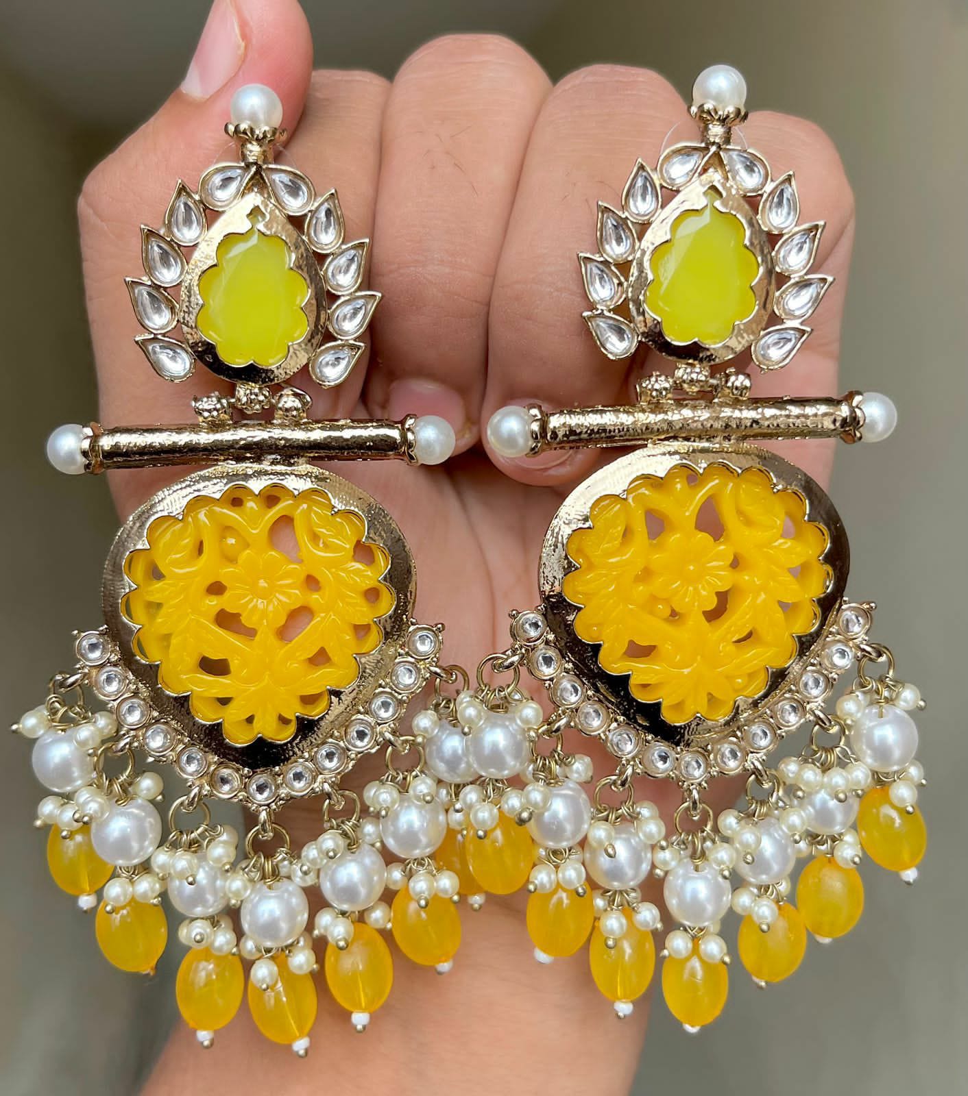Traditional Indian Bridal Earrings