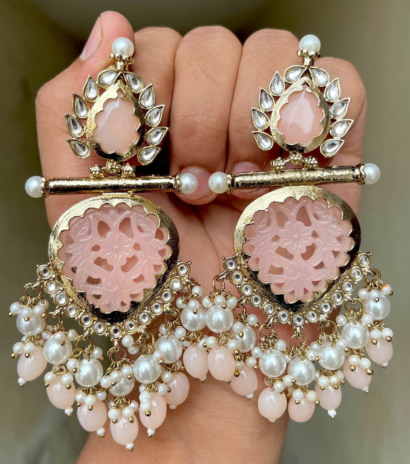 Traditional Indian Bridal Earrings