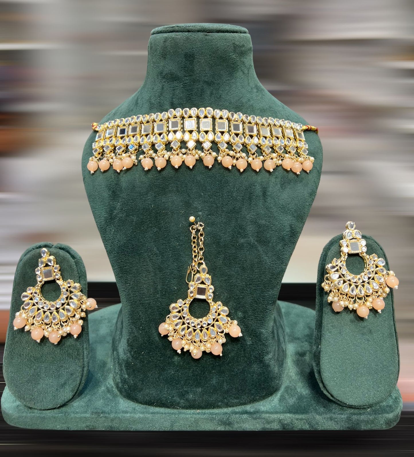 Elegant Indian Bridal Necklace Set