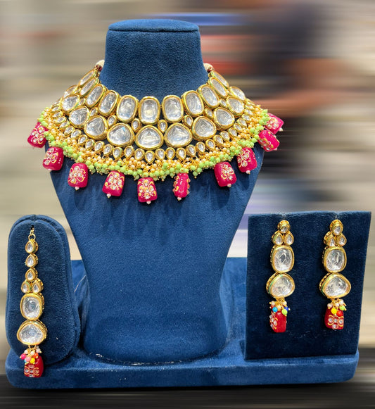 Trendy Indian Wedding Necklace Set